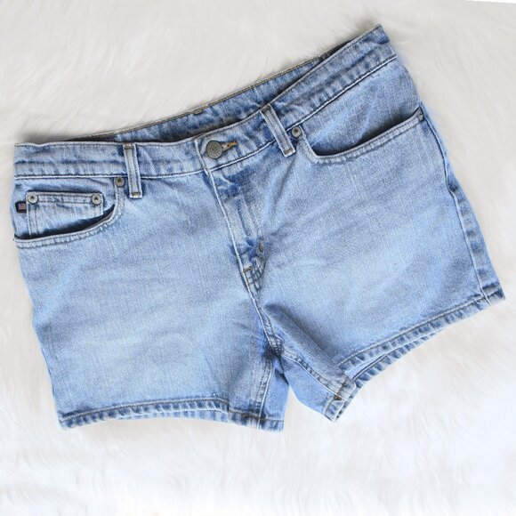 Ralph Lauren Polo Jeans Co Vintage 4" Saturday Short Size 8 - Picture 1 of 6